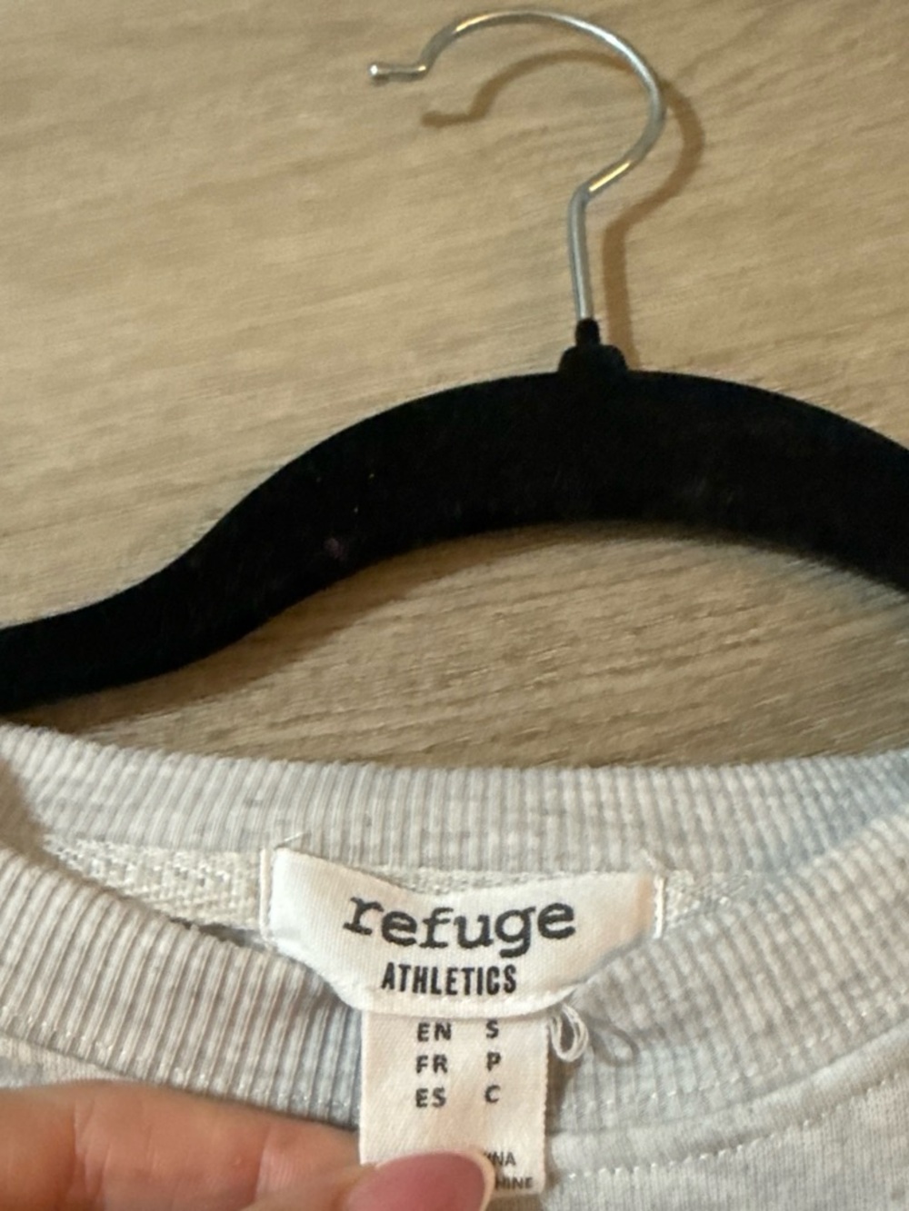 PARIS Graphic Gray Sweatshirt Jacket with Pink Bow Accents - Picture 3 of 3